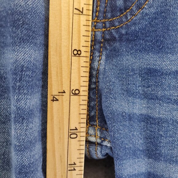 Levi Strauss Jeans Mens 32x32 Blue Slim Fit Denim Classic Style Denim - Picture 6 of 12